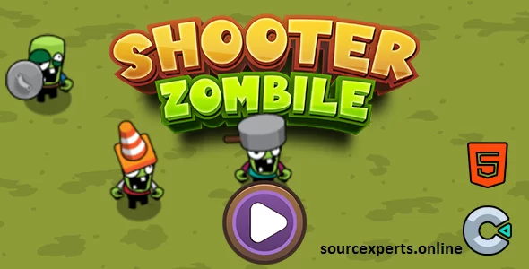 Shooter Zombile - Html5 (Construct3) updated